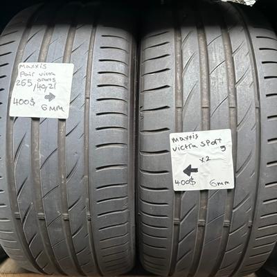 265/40R21 — Maxxis Victra Sport 5 SUV