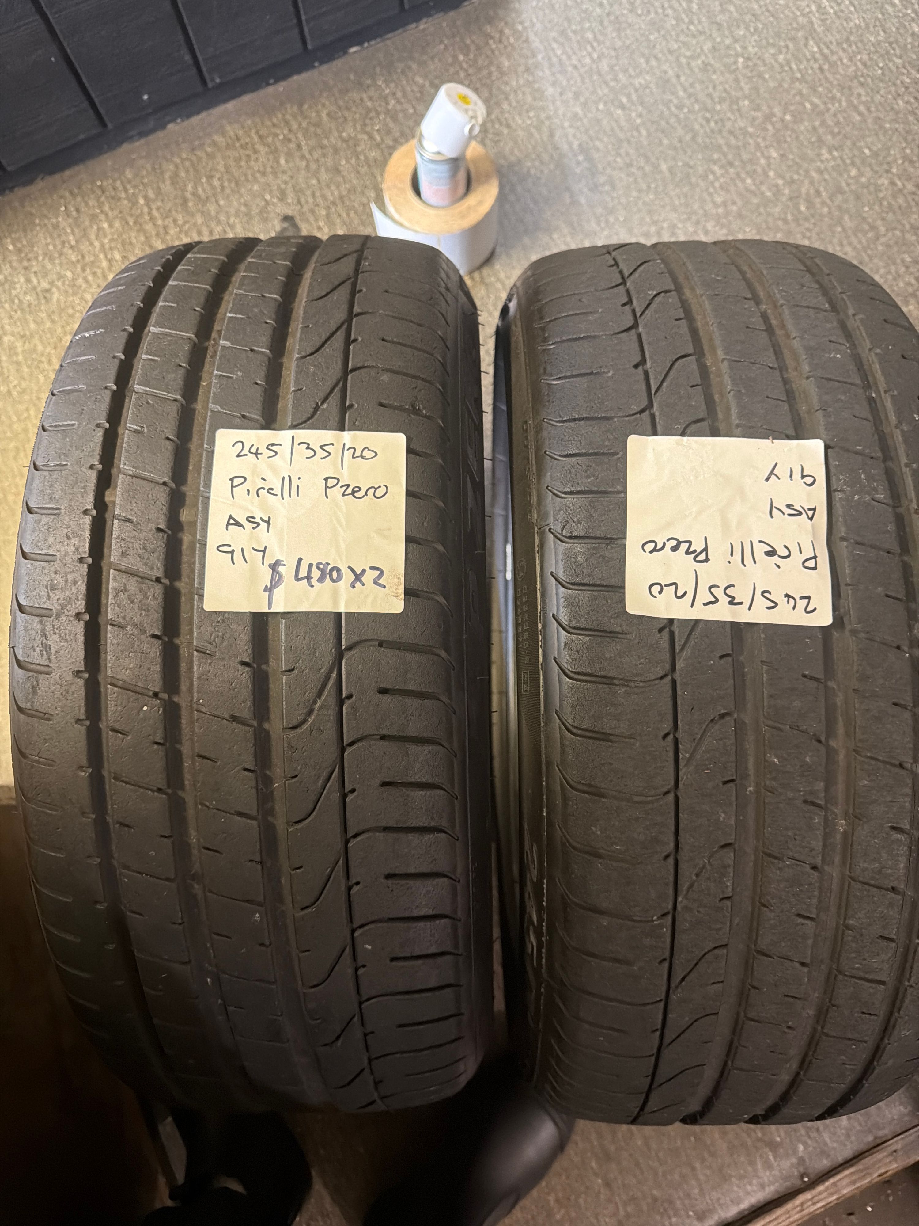 245/35R20 — Pirelli P Zero