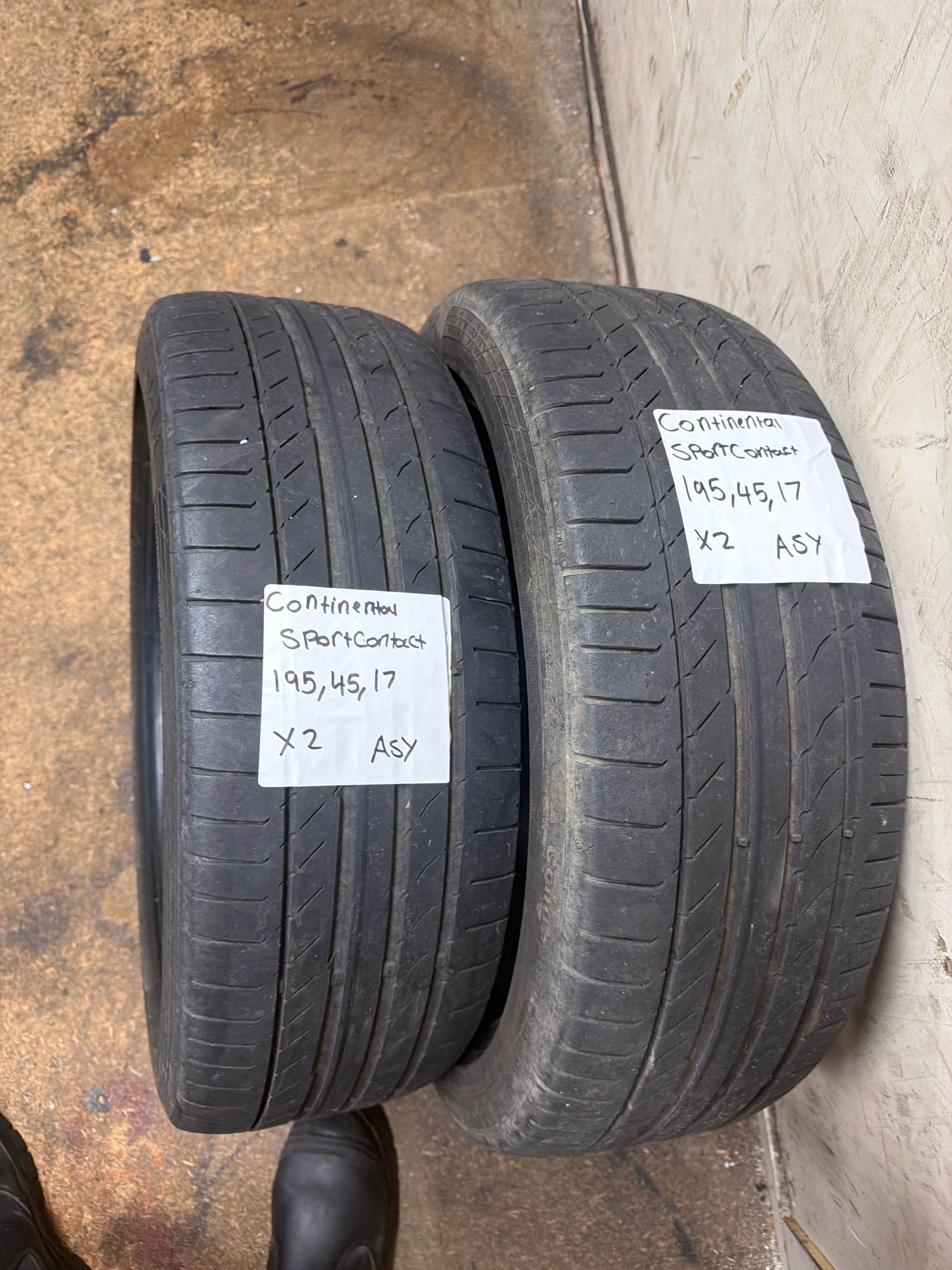 195/45R17 — Continental ContiSportContact 5