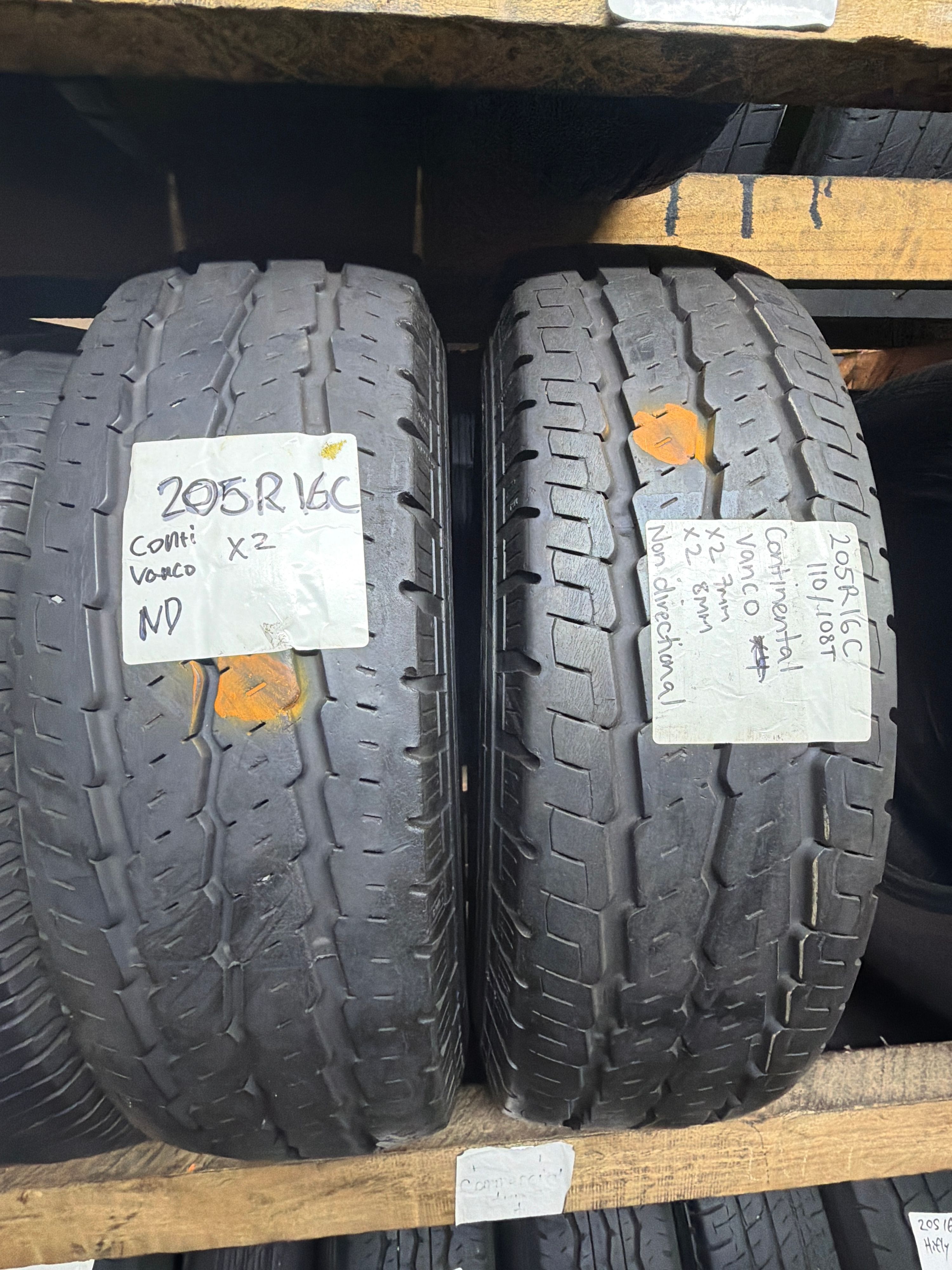 Size — — Continental Vanco