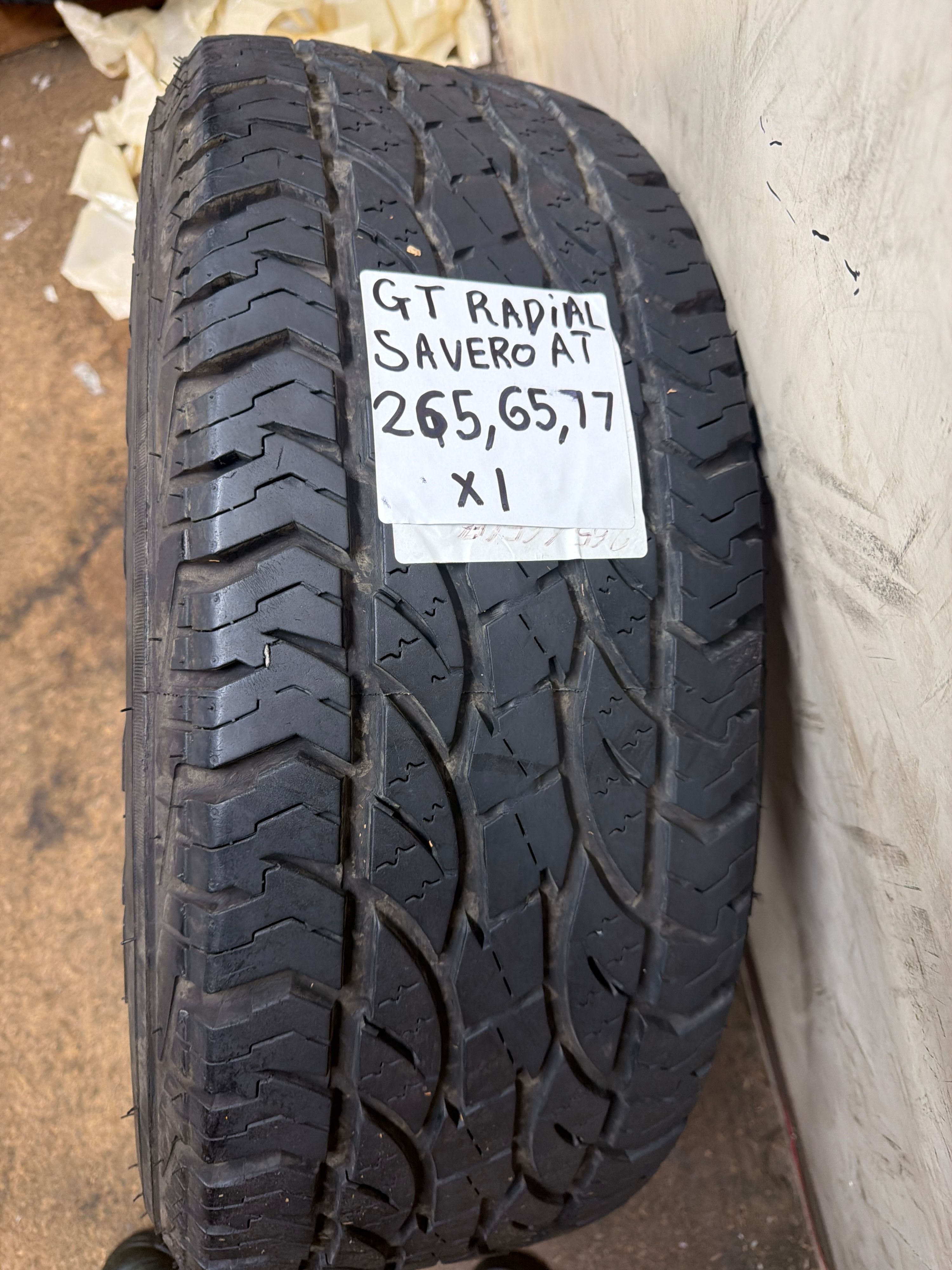265/65R17 — GT Radial Savero AT