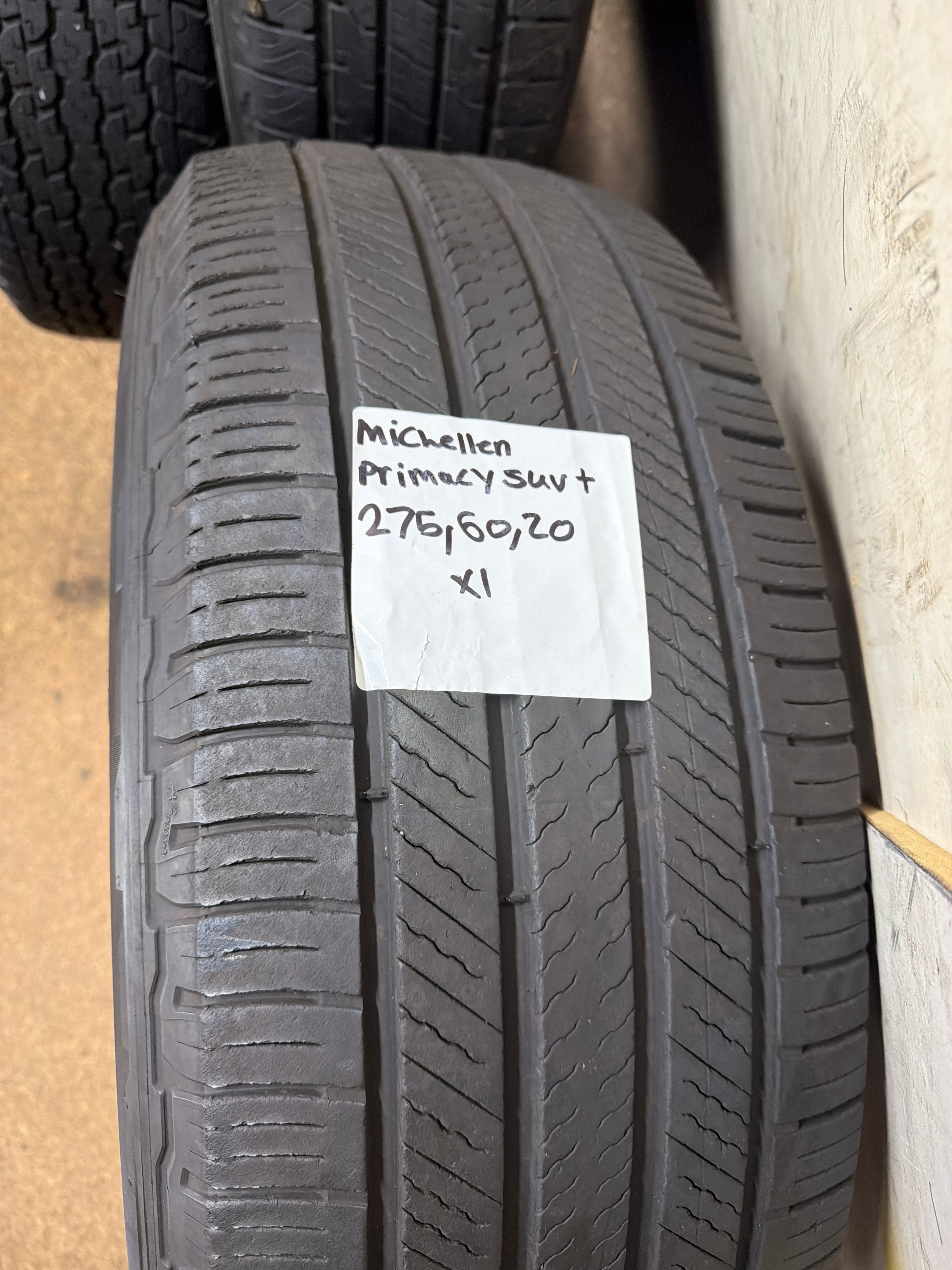 275/60R20 — Michelin Primacy SUV+