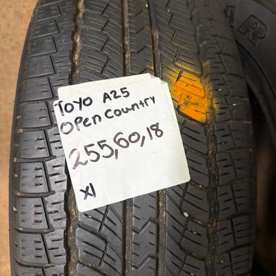 255/60R18 — Toyo Open Country A25